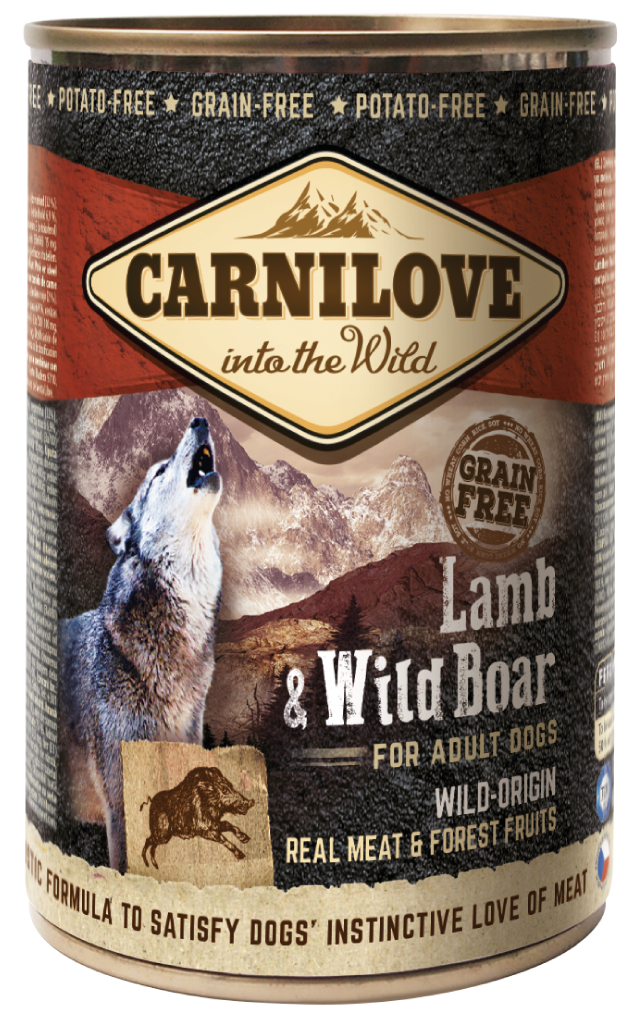 Lamb & Wild Boar for adult dogs