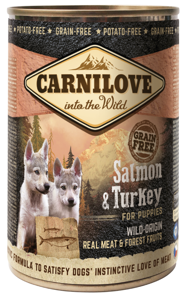 Salmon & Turkey for puppies